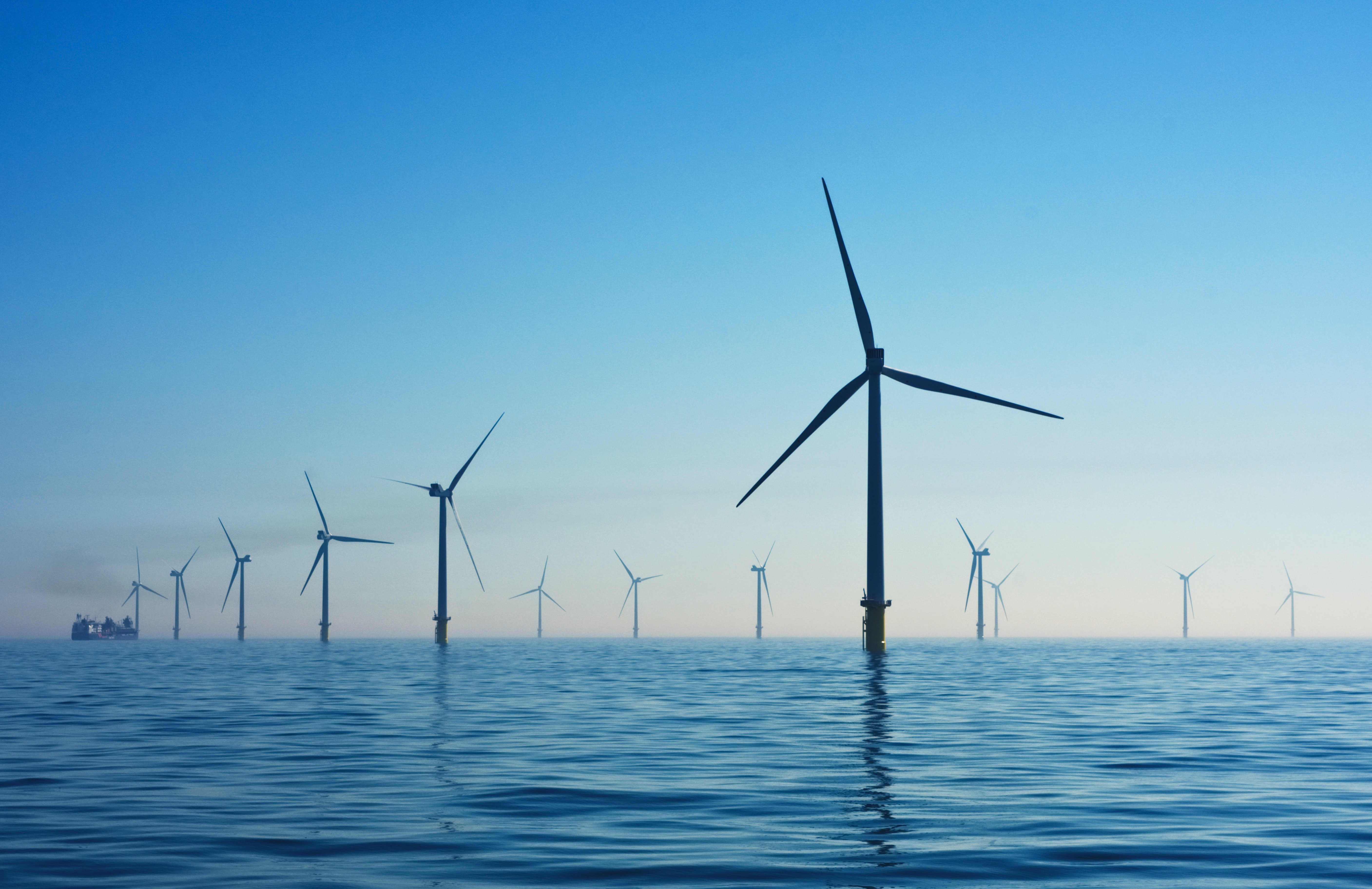 Offshore wind farm served by Mingyang Maritime marine power systems